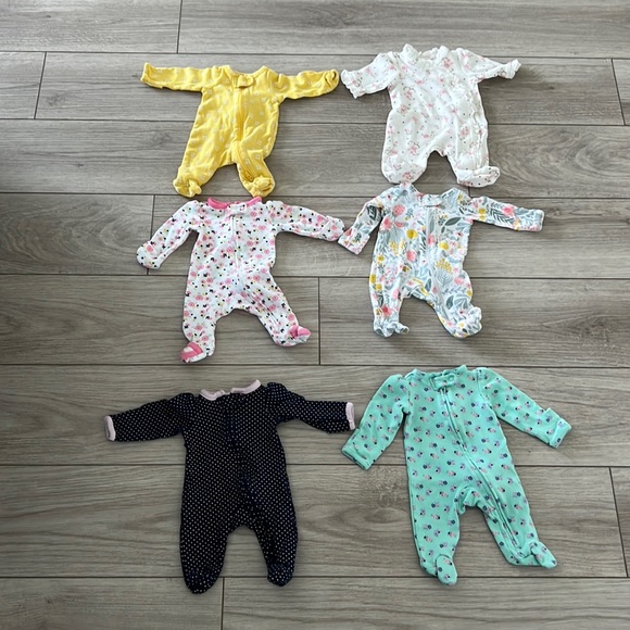 Carter's One Pieces Preemie Baby Sleeper Lot Poshmark